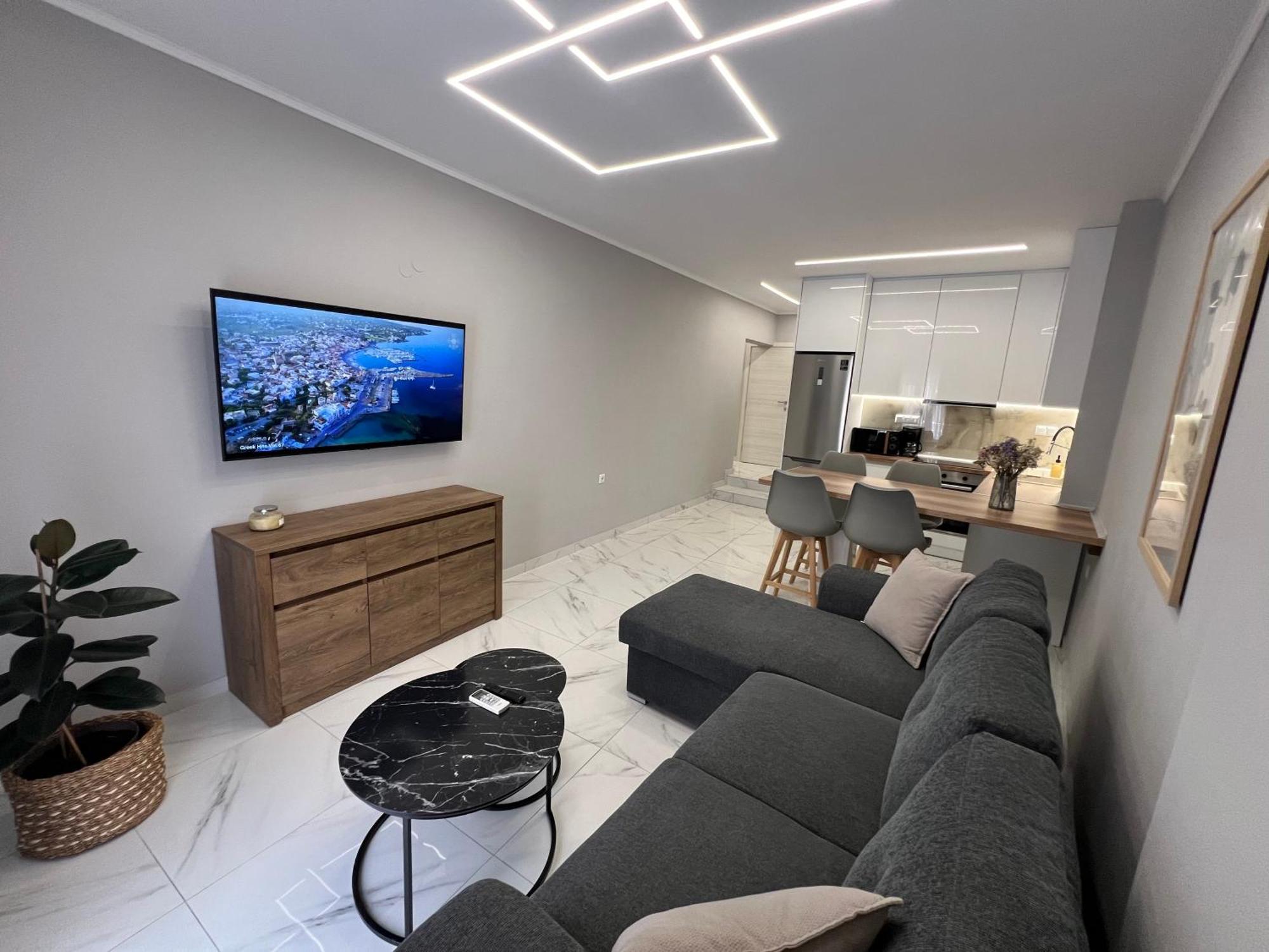 Luxury Apartment In Kavála Luaran gambar