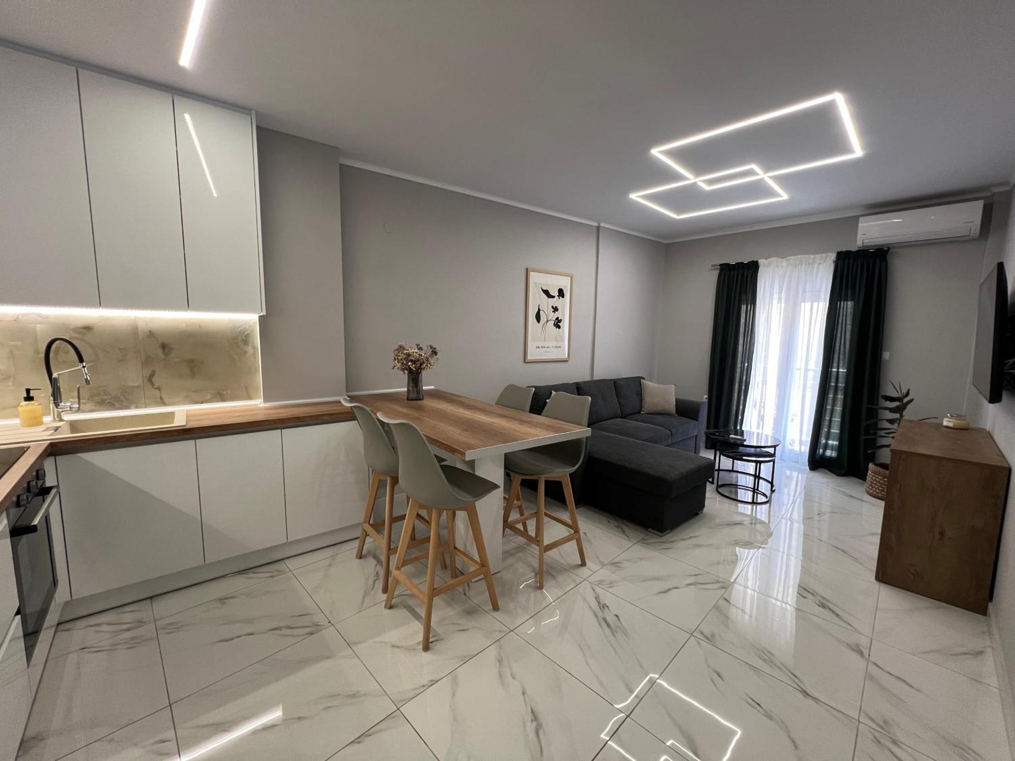 Luxury Apartment In Kavála Luaran gambar